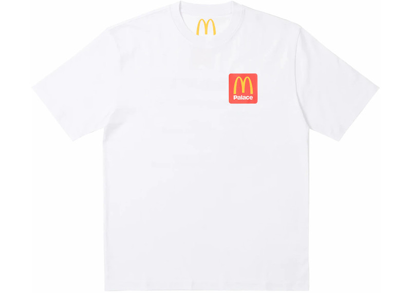 PALACE Palace x McDonald's Description I T-shirt White outlook