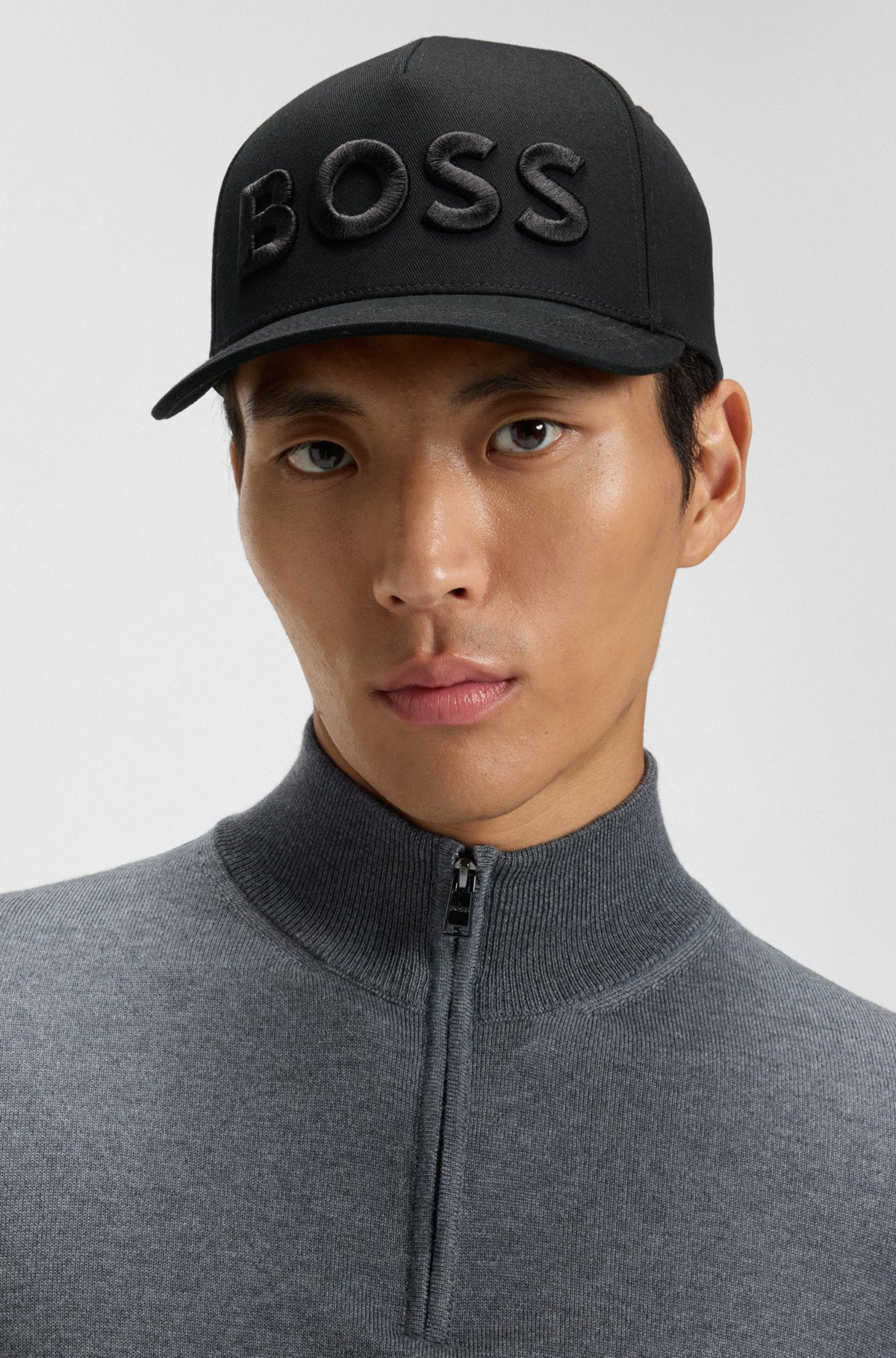 COTTON-TWILL CAP WITH EMBROIDERED LOGO - 4
