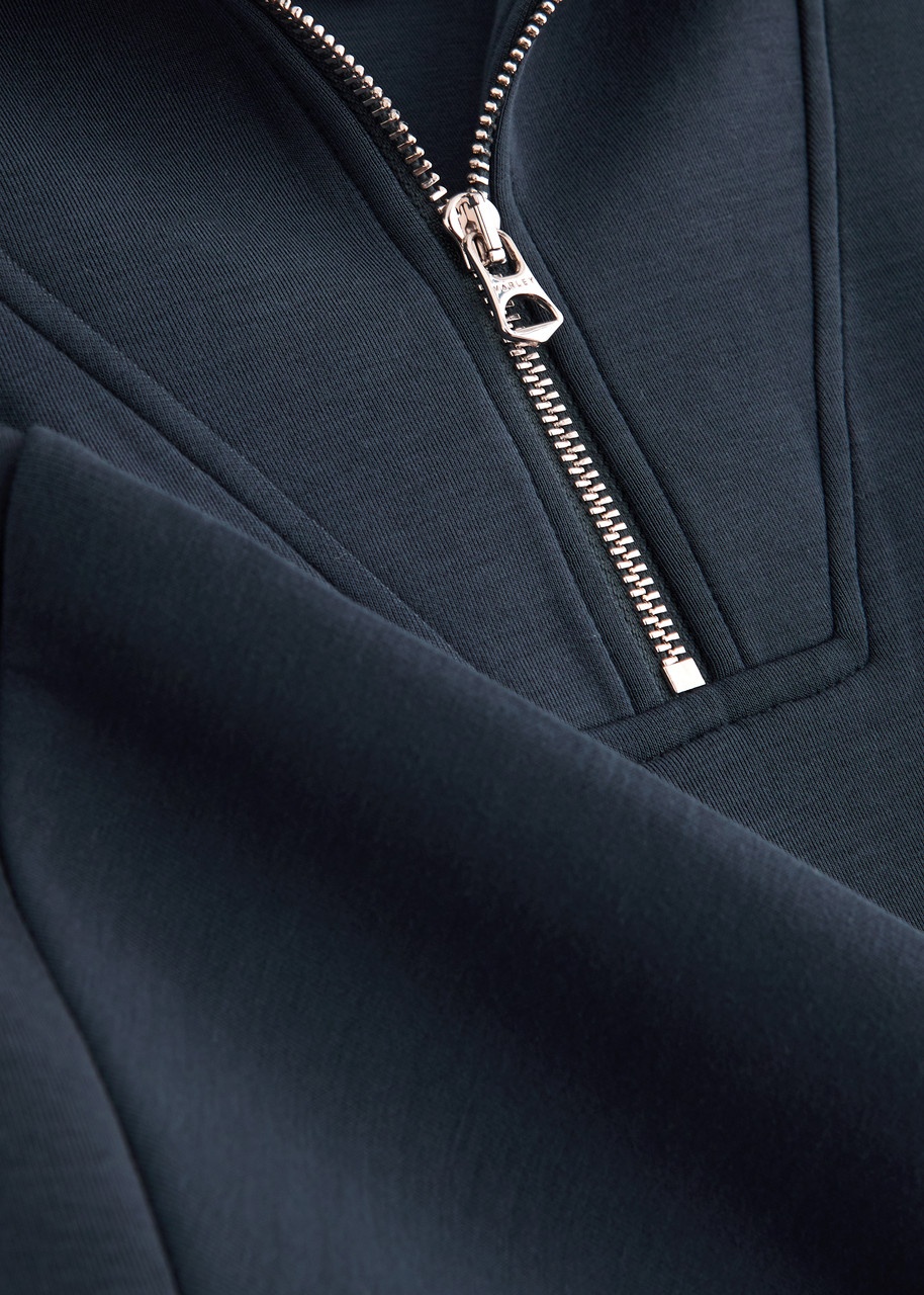 Varley Hawley Half-zip Stretch-jersey Sweatshirt - 5