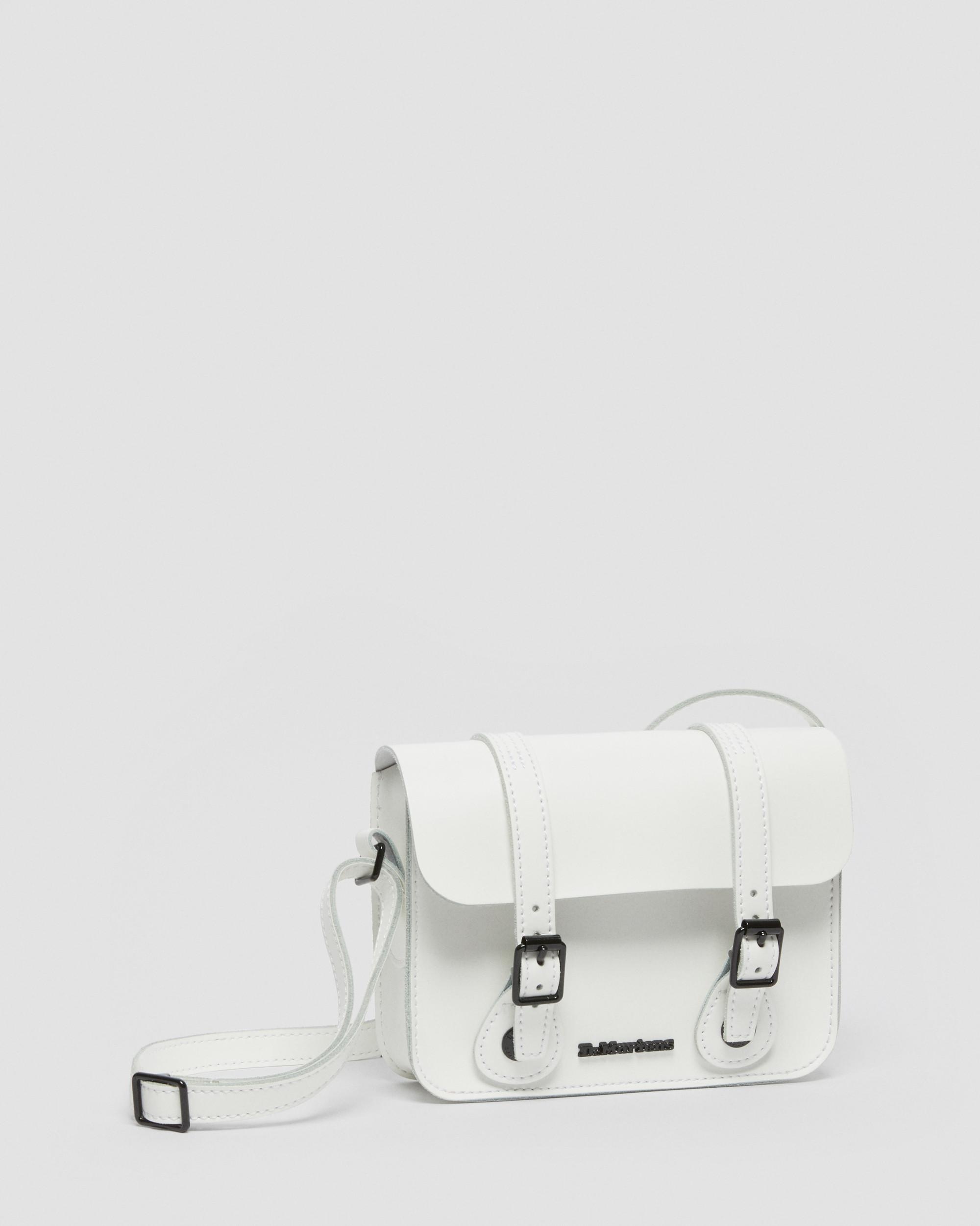 7 Inch Leather Crossbody Bag - 8