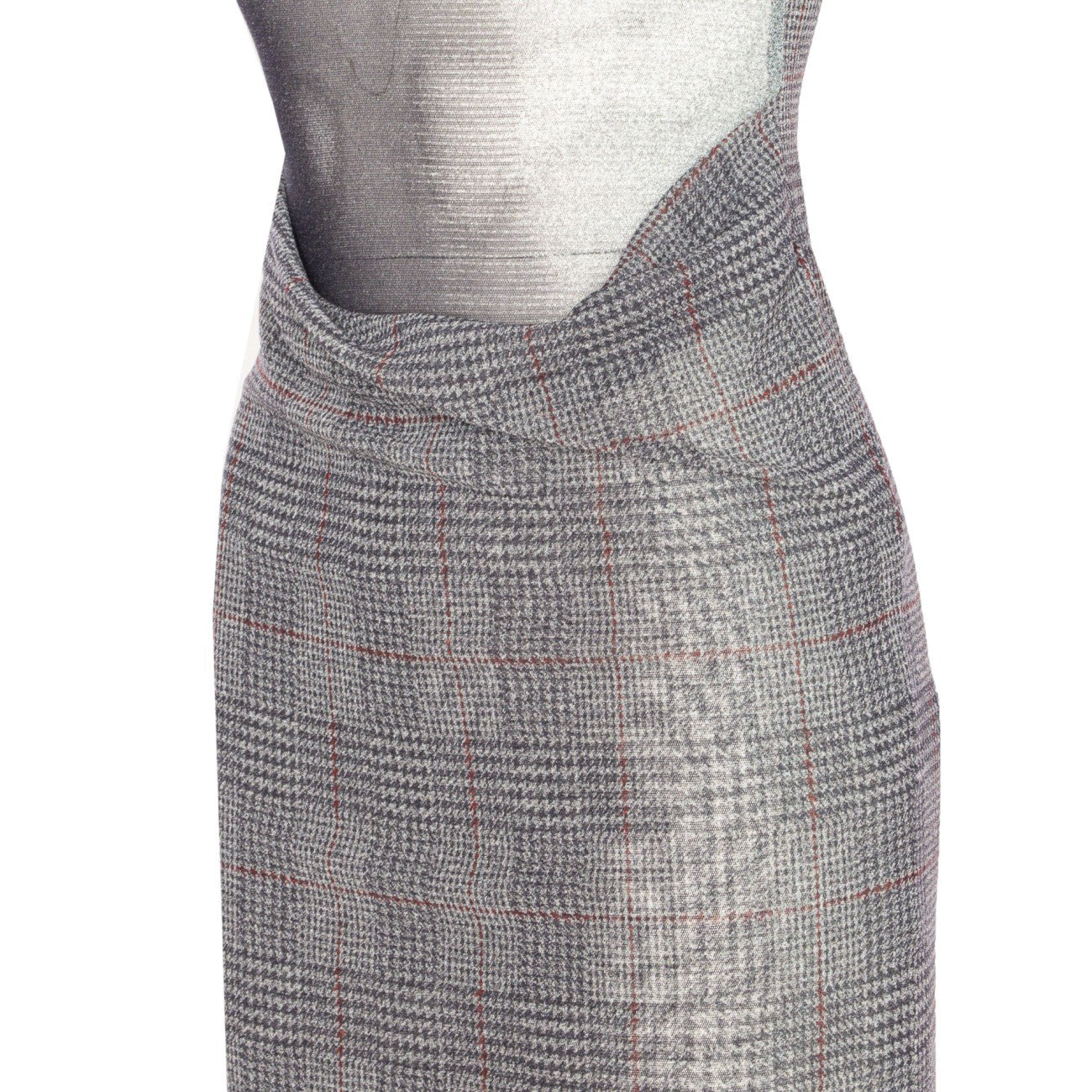 Jean Paul Gaultier Women Body Wash And Prince Of Wales Double Layer Mesh Long Dress - 3