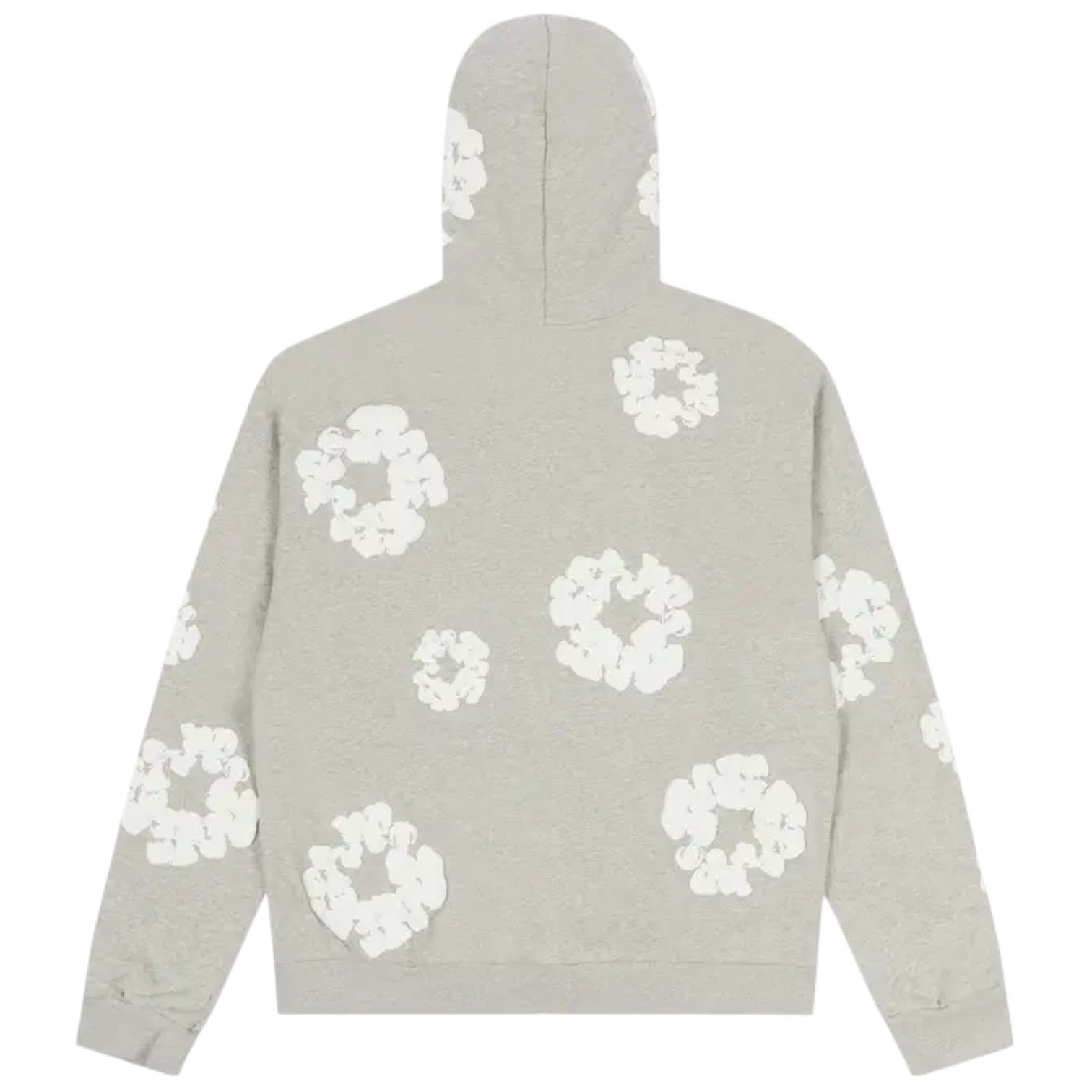 Denim Tears Cotton Wreath Zip Hoodie 'Grey' SS25TZH11412037 - 2