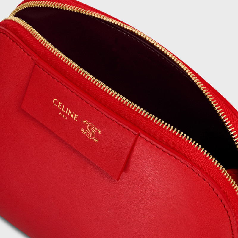 SMALL COSMETIC POUCH IN SMOOTH CALFSKIN 5