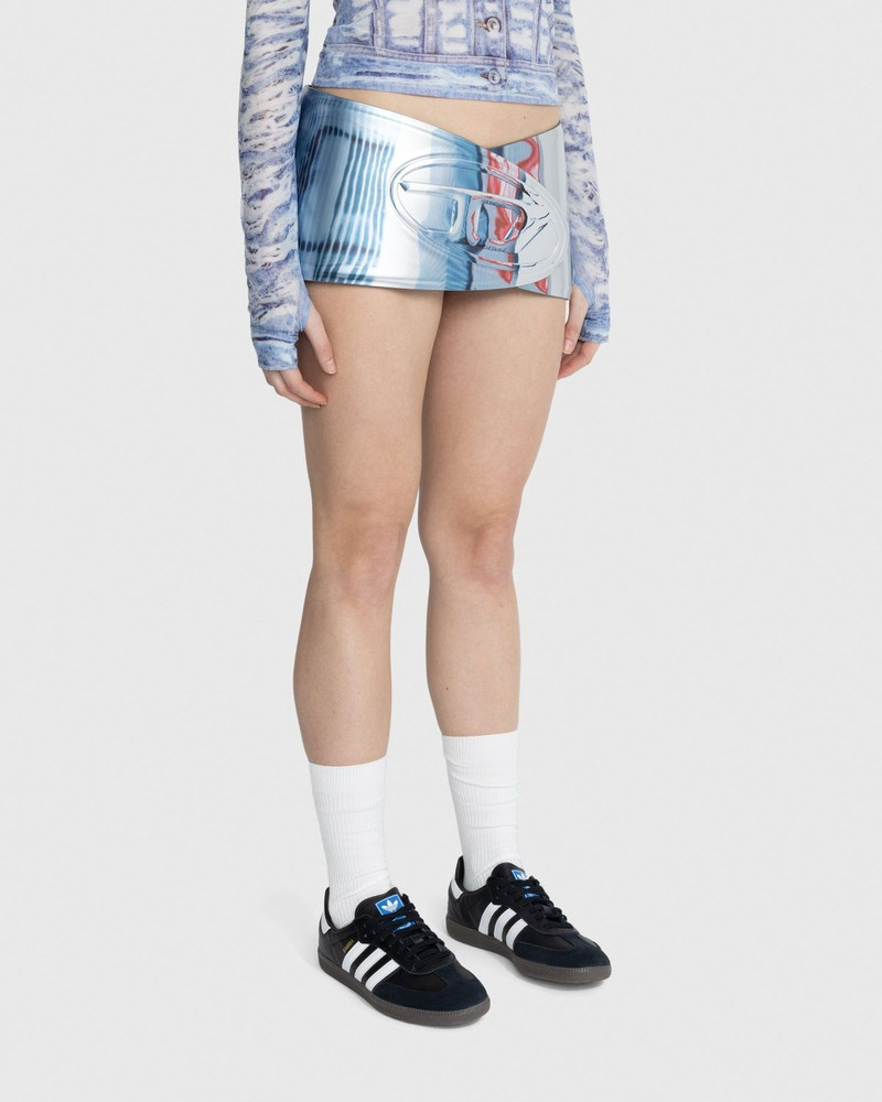 Diesel – Oval D Logo B-Berny Belt Silver 4