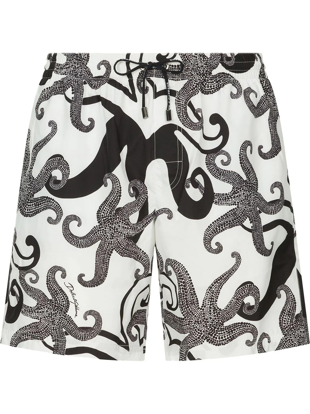 octopus print swim shorts - 1