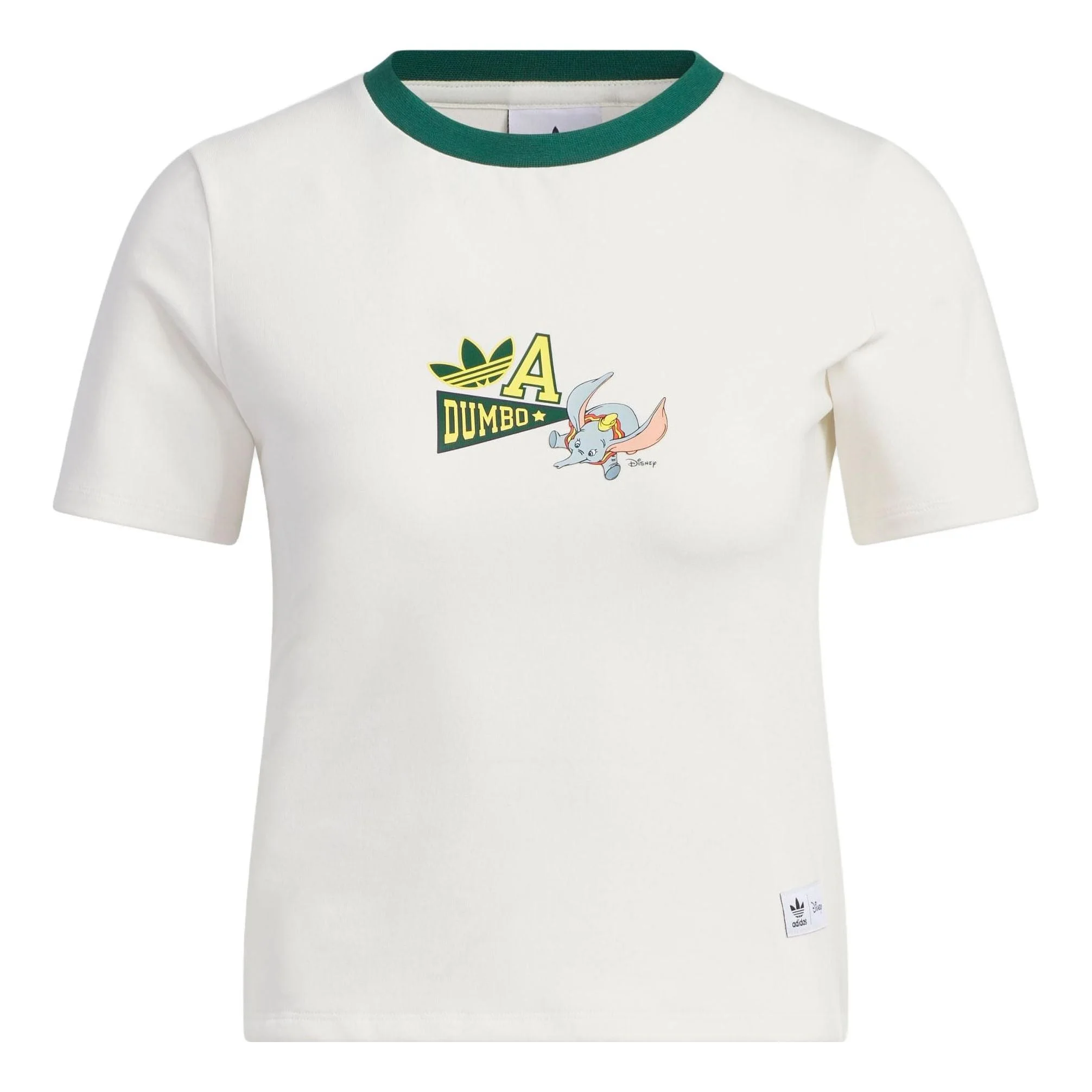 (WMNS) adidas Originals x Disney Dumbo T-Shirts 'White' IN1060 - 1