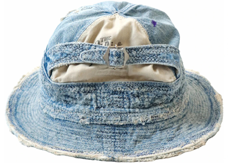 Kapital Kapital The Old Man And The Sea 11.5oz Denim Hat Indigo outlook