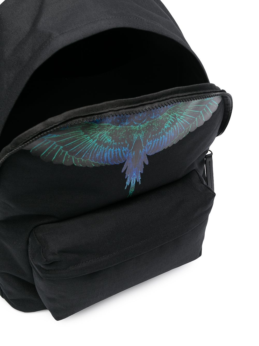 wings print backpack - 5