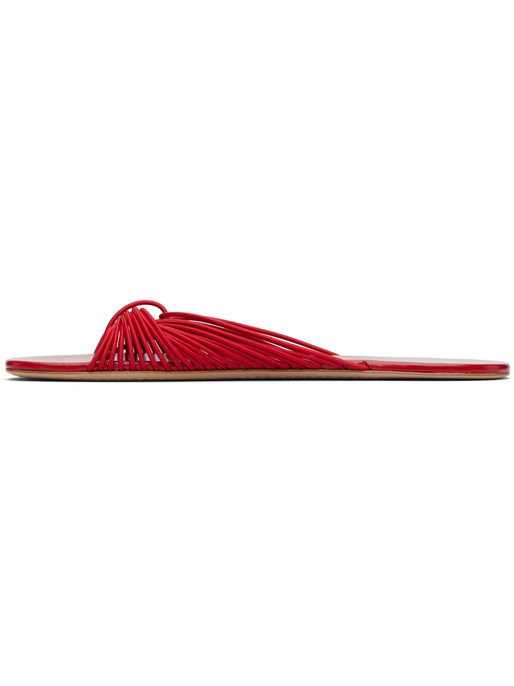 Red Sara Sandals - 3