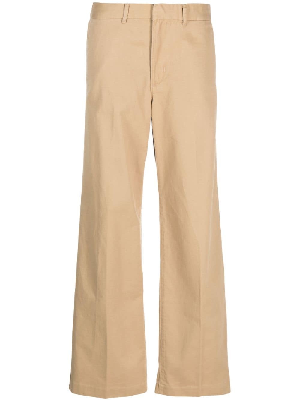 Baggy wide-leg tailored trousers - 1