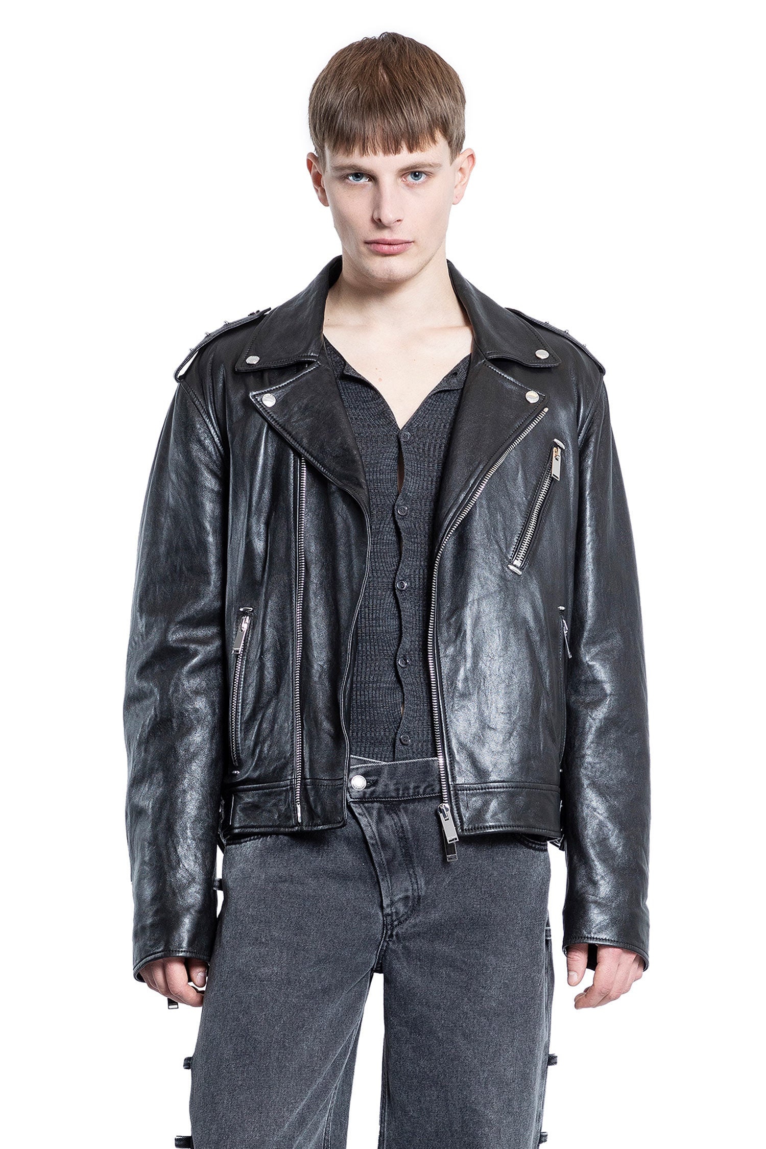 Piercing-Leather-Jacket - 5