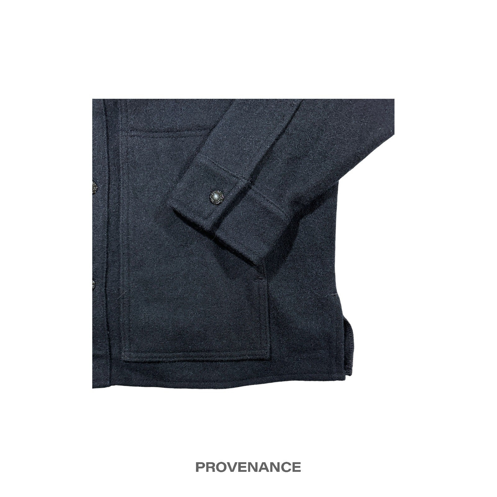 Filson Mackinaw Wool Cape Coat - Wyoming Navy M - 5