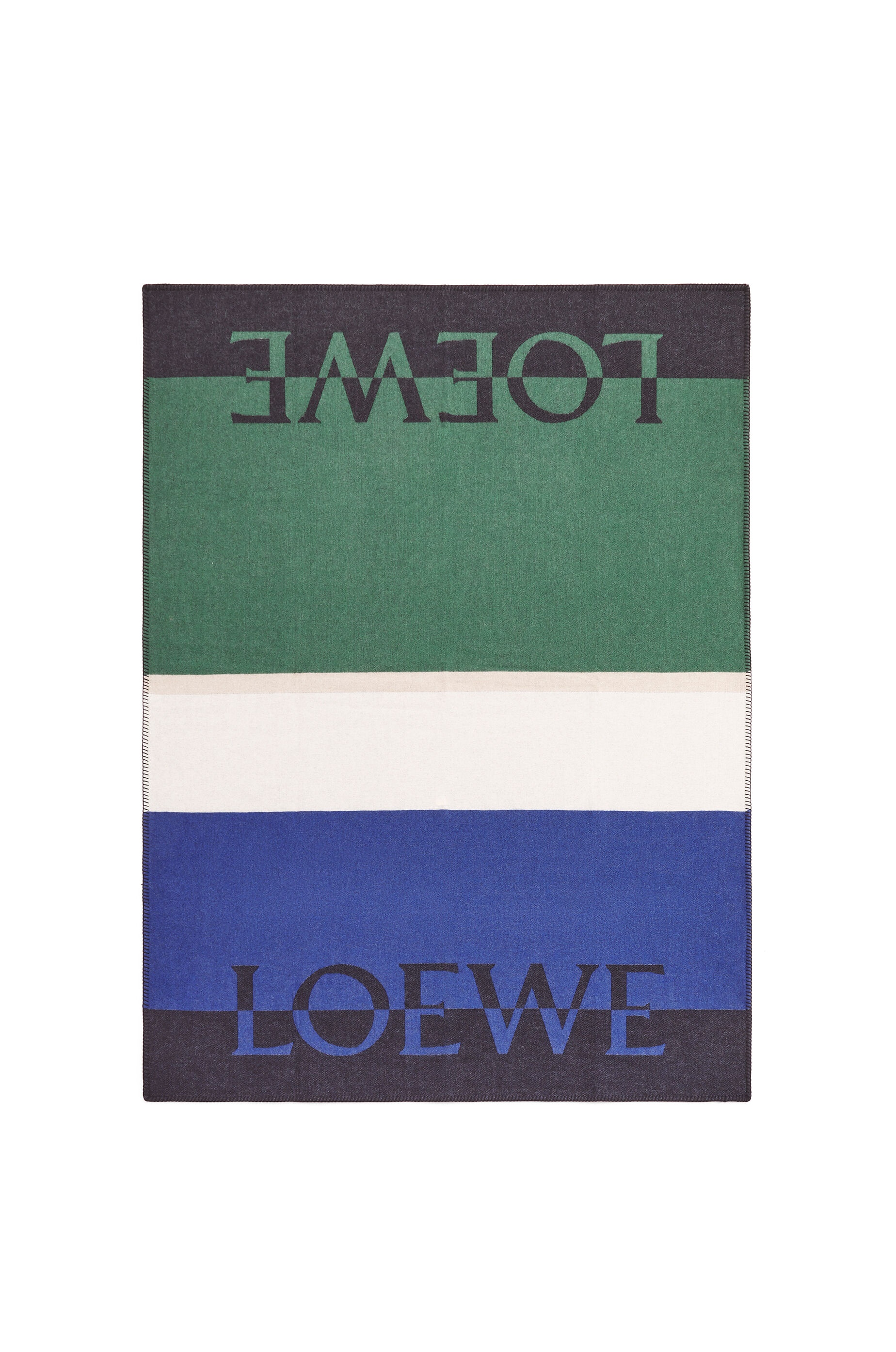 LOEWE blanket in wool and cashmere - 2