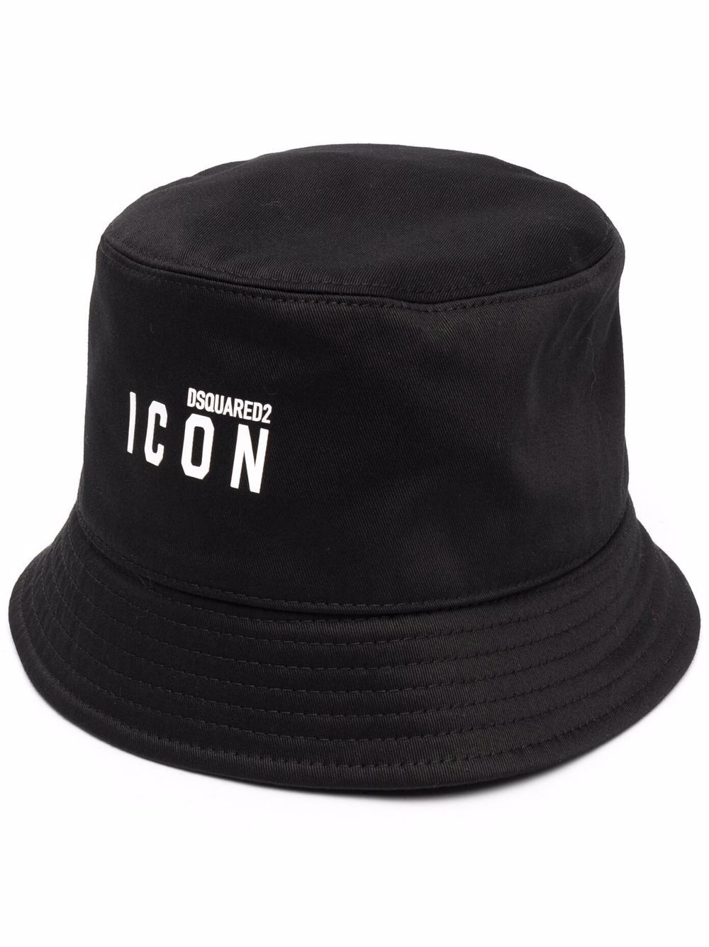 logo-print bucket hat - 1