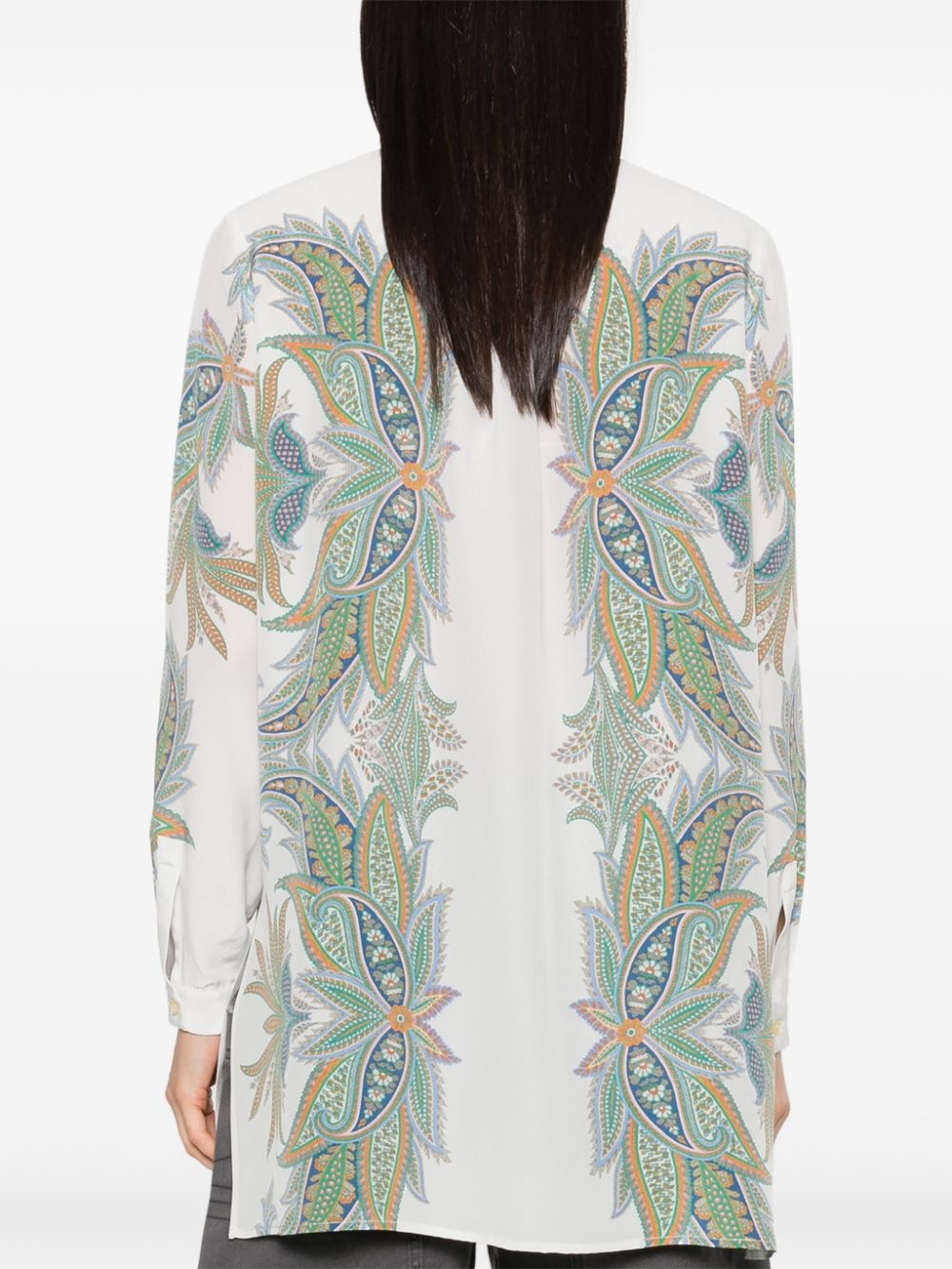paisley-print shirt - 4