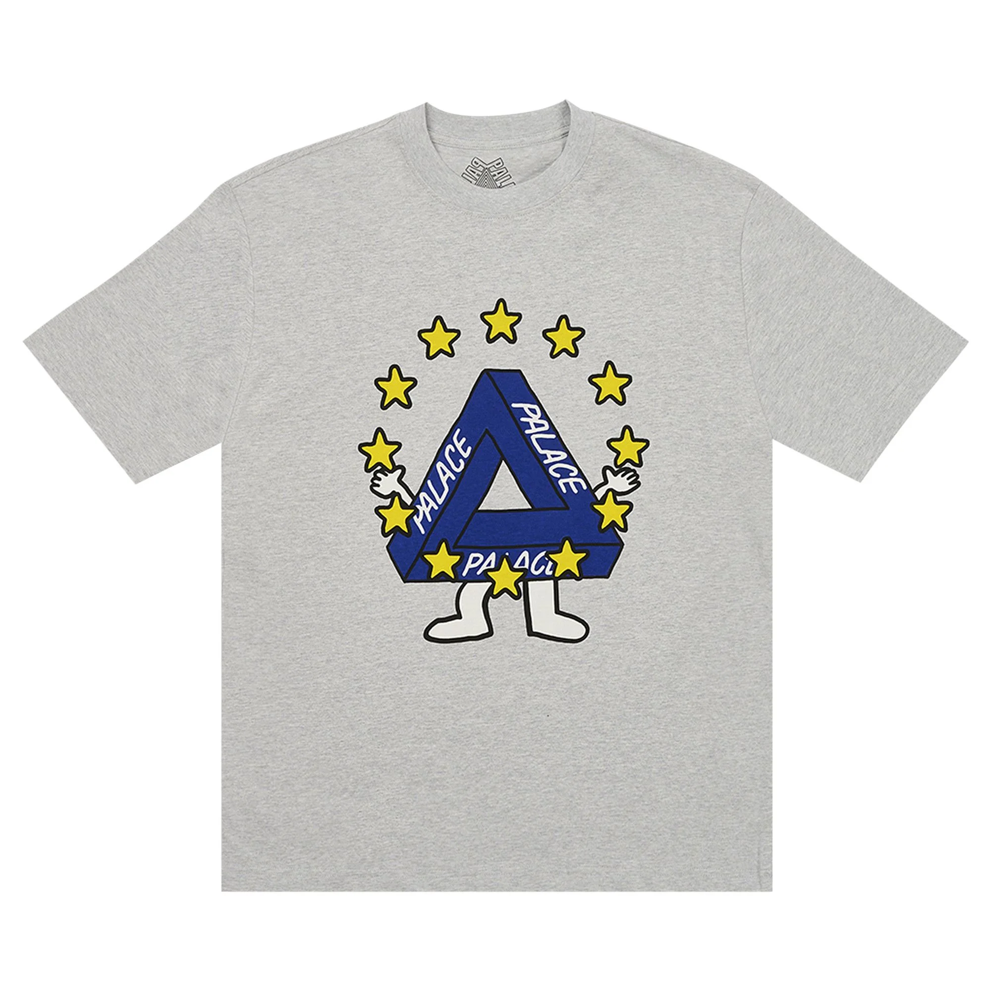 Palace Missing EU T-Shirt 'Grey Marl' - 1