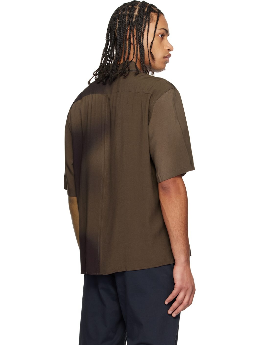 Brown Dalton Printed Shirt - 3