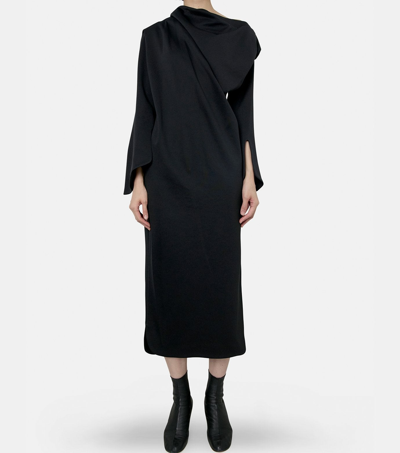 Twisted Detail LS Dress - 2
