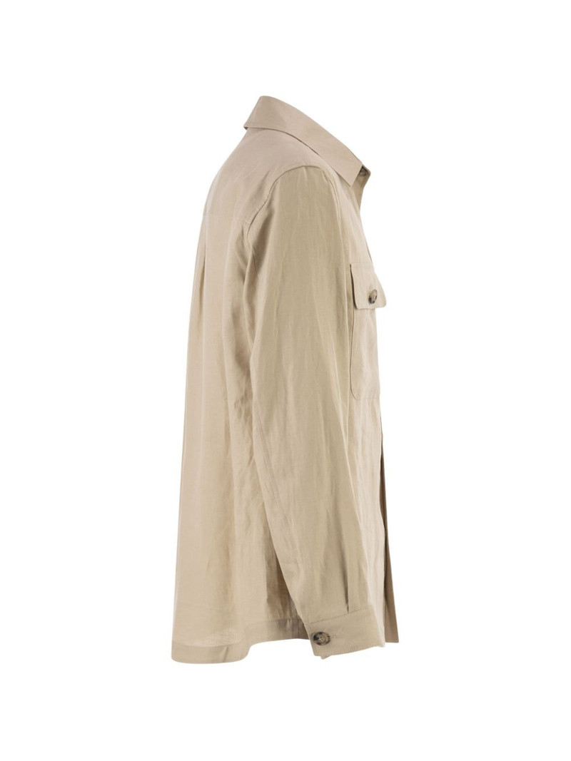 relaxed-fit shirt jacket 3