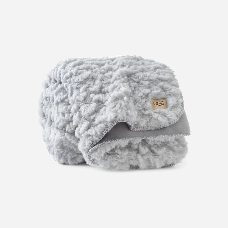 ® Shira Throw 50" x 70" Blankets in Stone 1