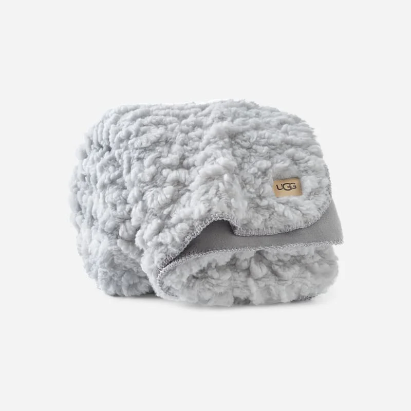 ® Shira Throw 50" x 70" Blankets in Stone - 1