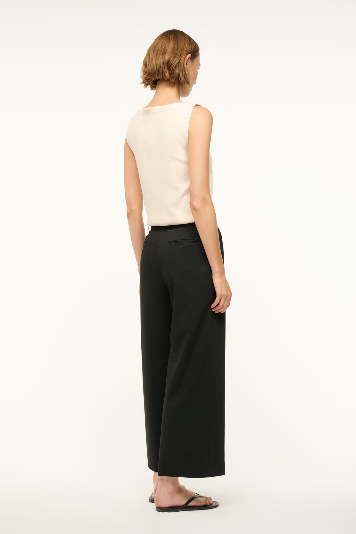 STAUD PRINCE CROPPED PANT BLACK - 5
