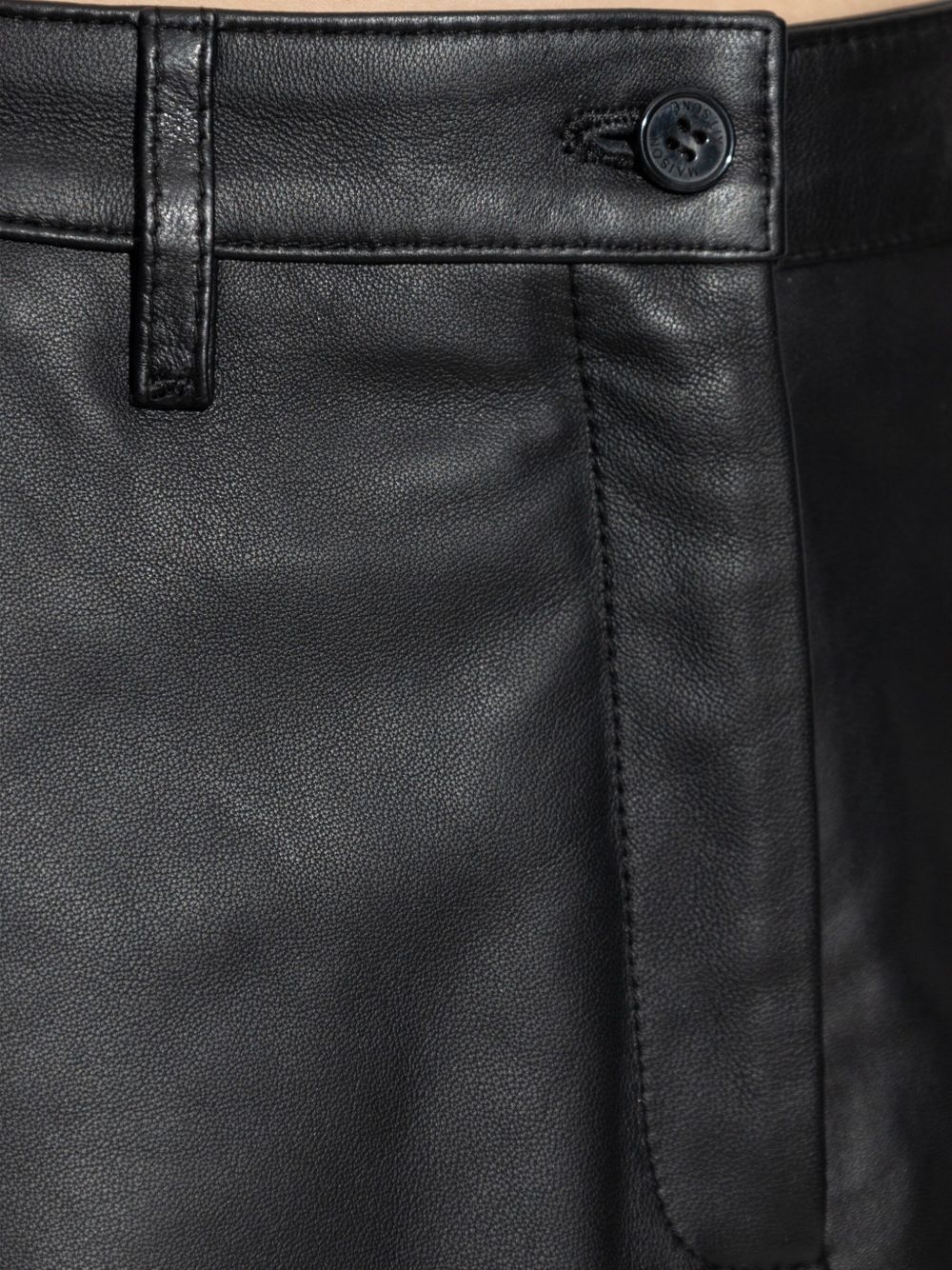 leather skirt - 5