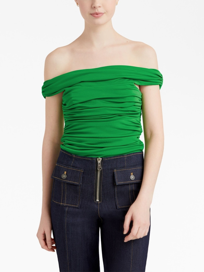 draped off-shoulder body top 3