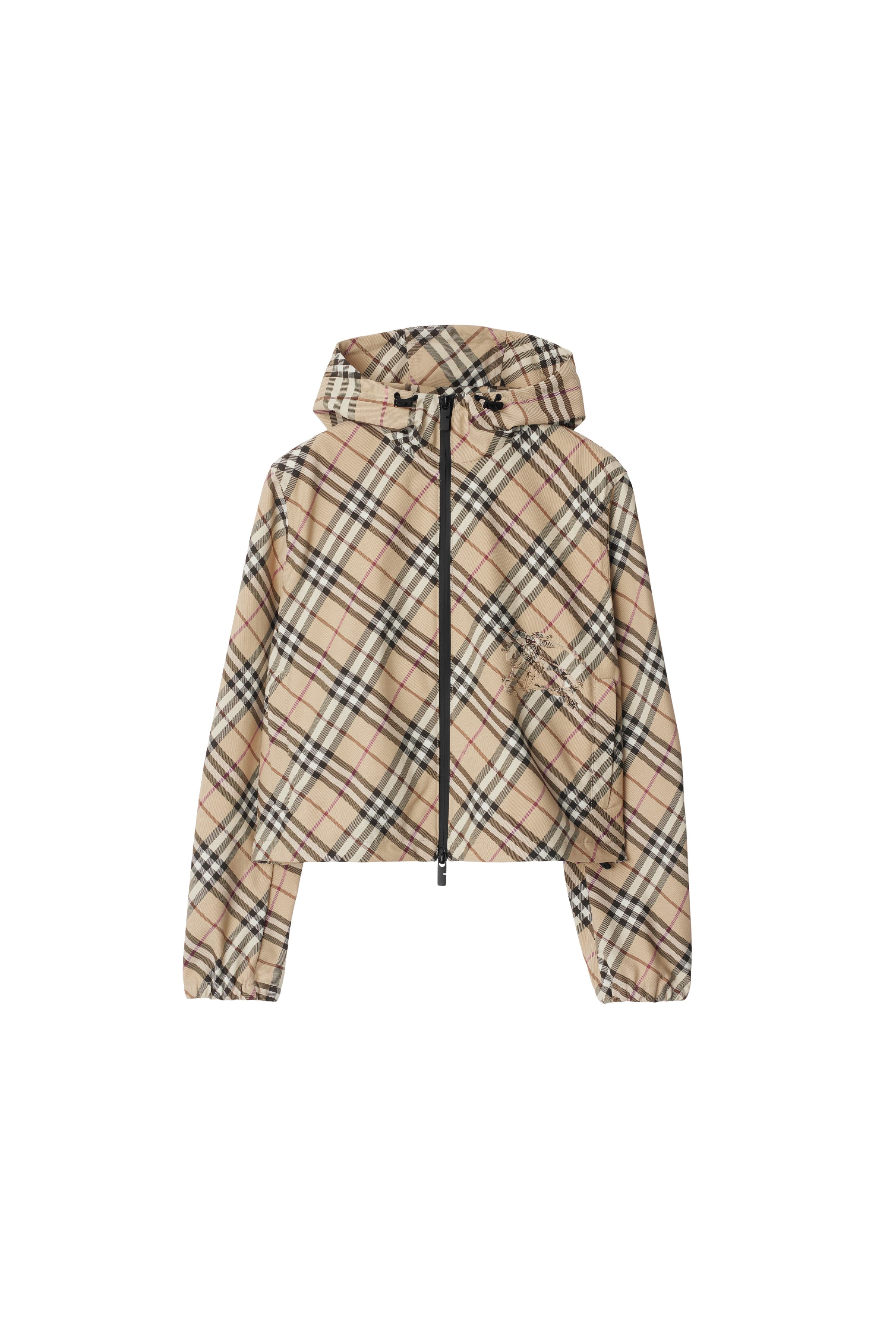 burberry Check Jacket in Alabaster at Nordstrom - 2