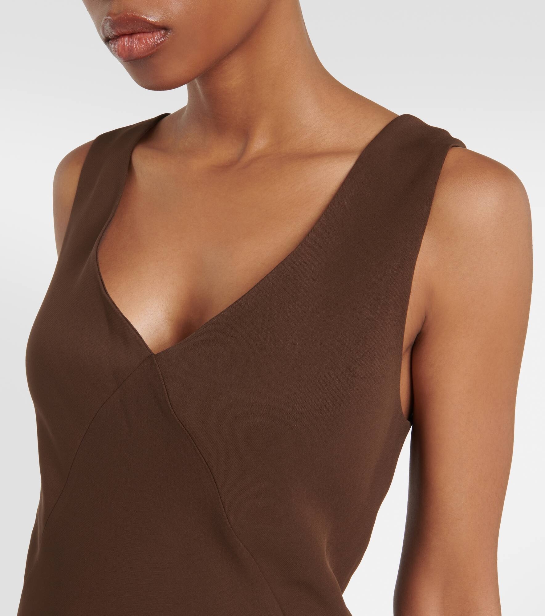 Bordeaux slip dress - 4