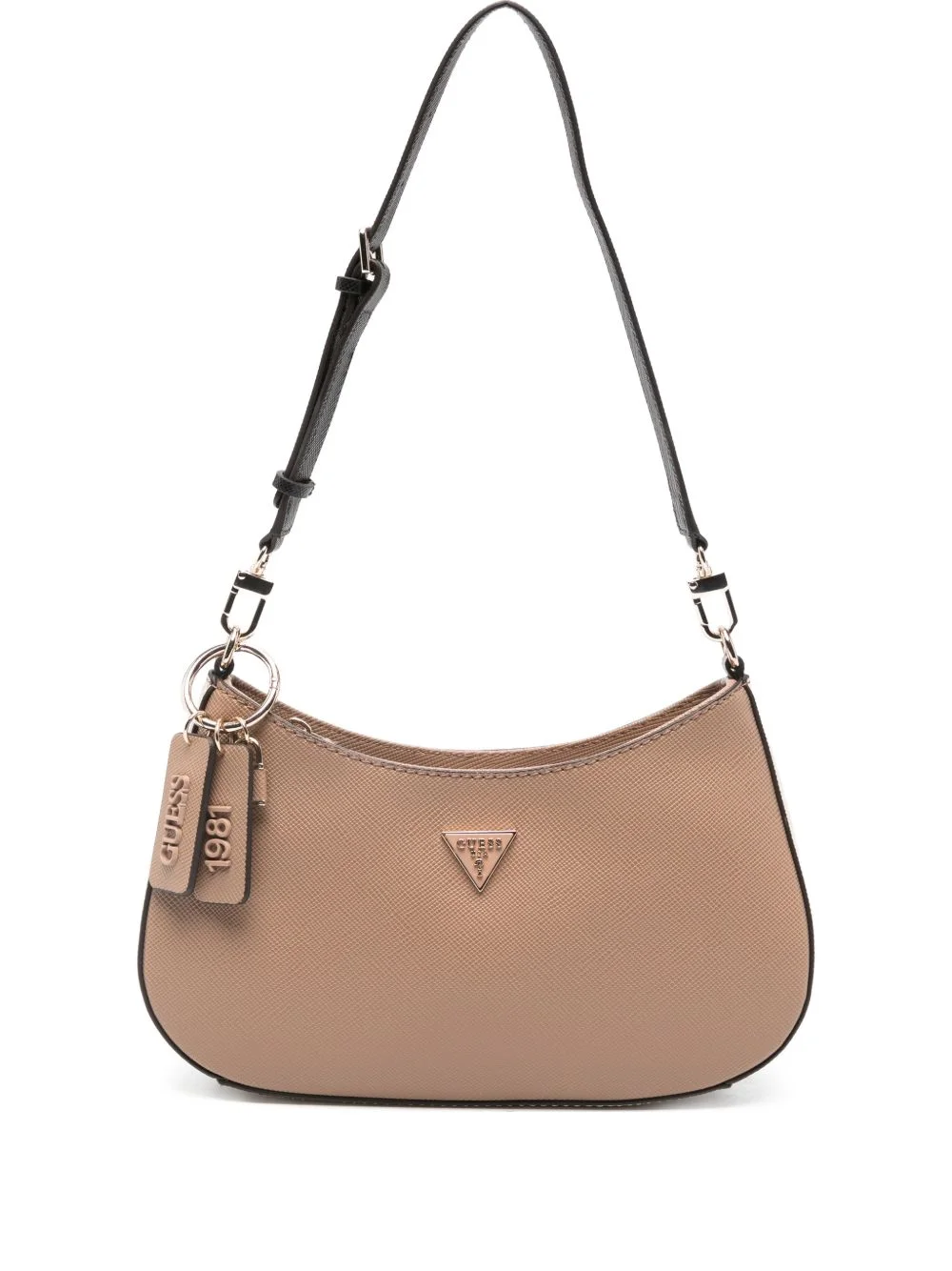 Noelle logo-plaque shoulder bag - 1
