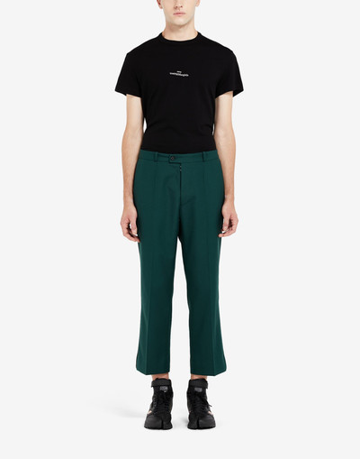 Maison Margiela Pleat cropped trousers outlook