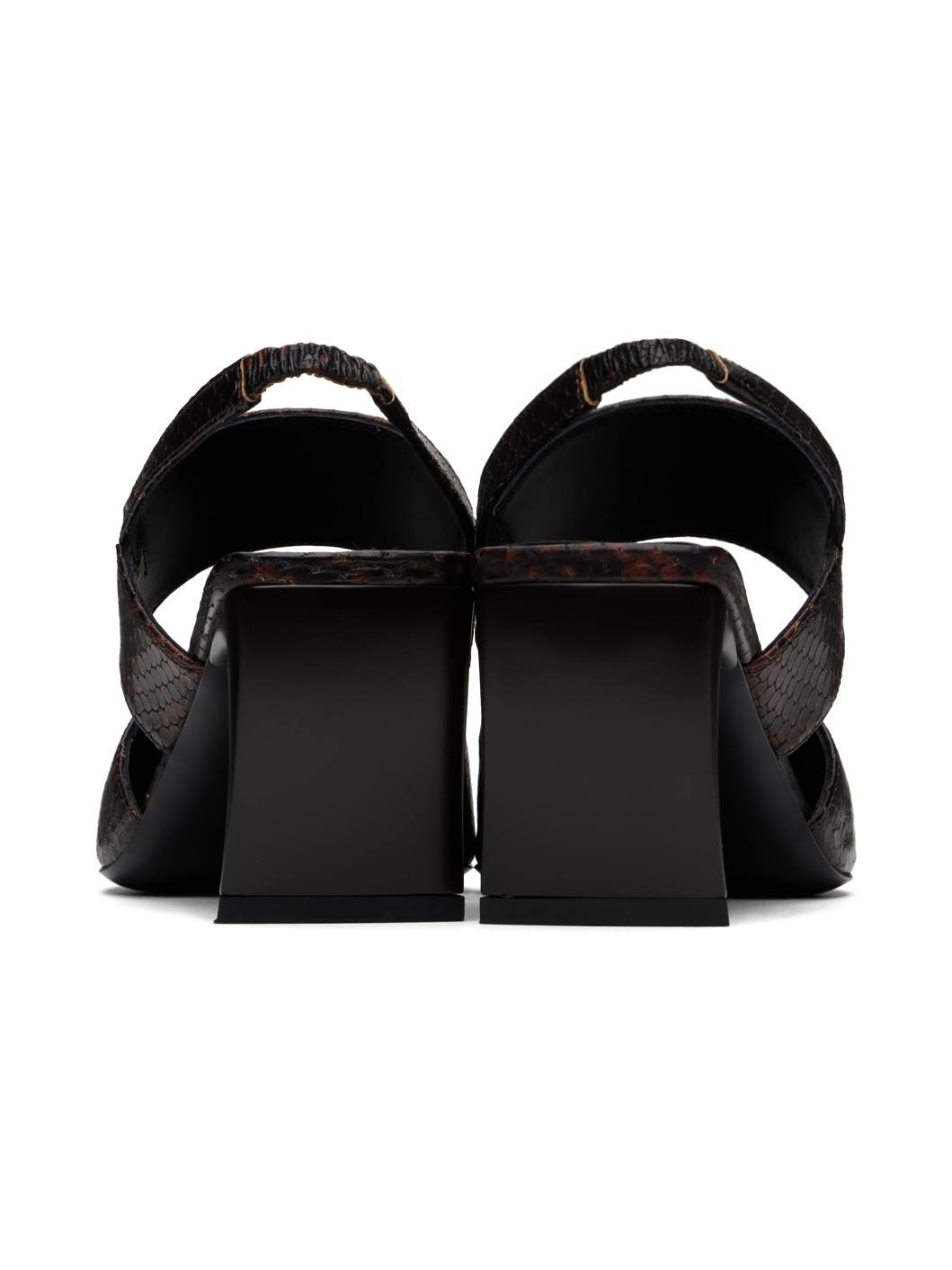 Brown Serpent Mules - 2