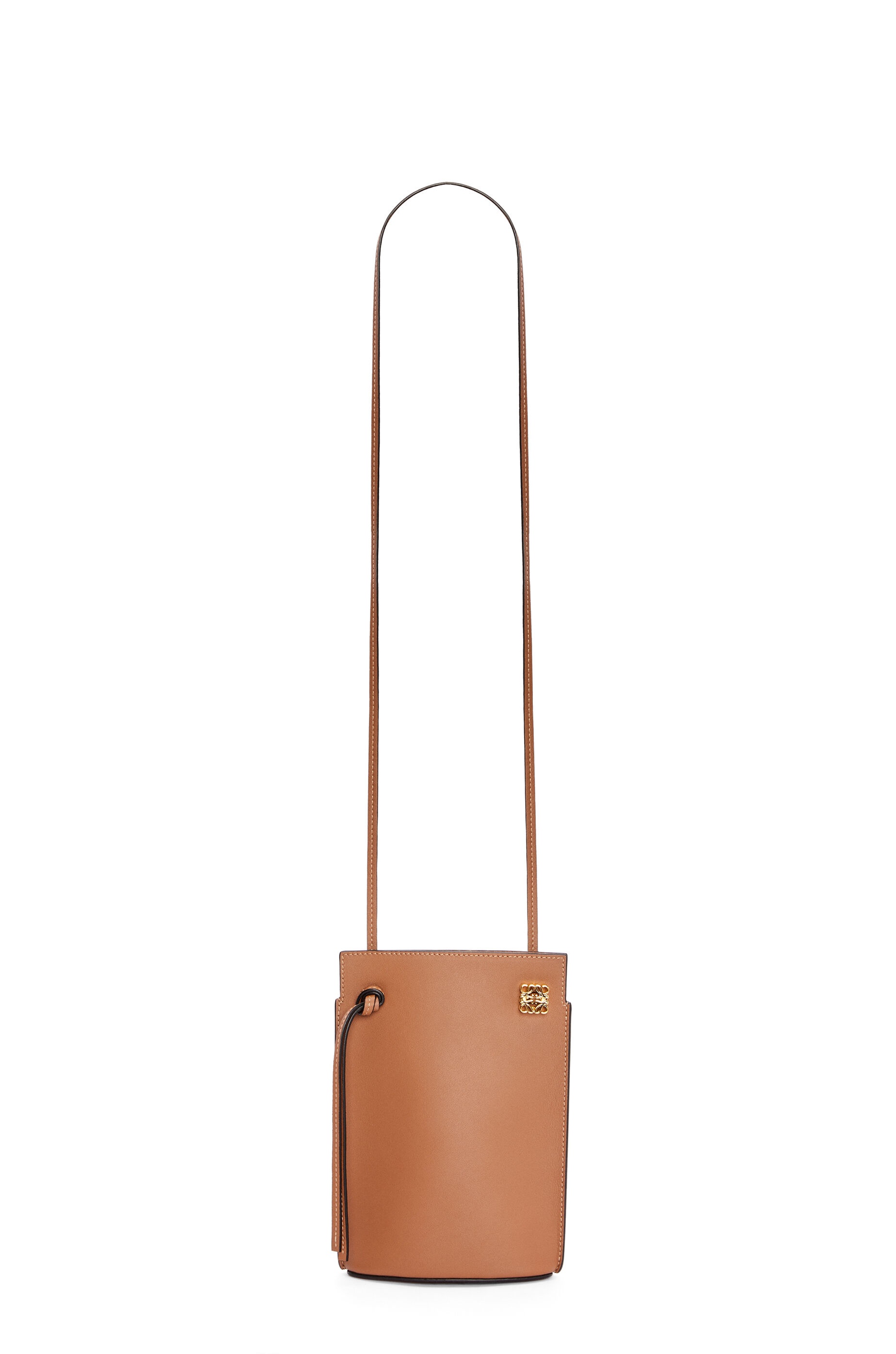 【関税&送料込】Loewe Loewe Dice Crossbody Bag In Classic Le Loewe - Dice Pocket Anagram Tan Leather Shoulder Bag