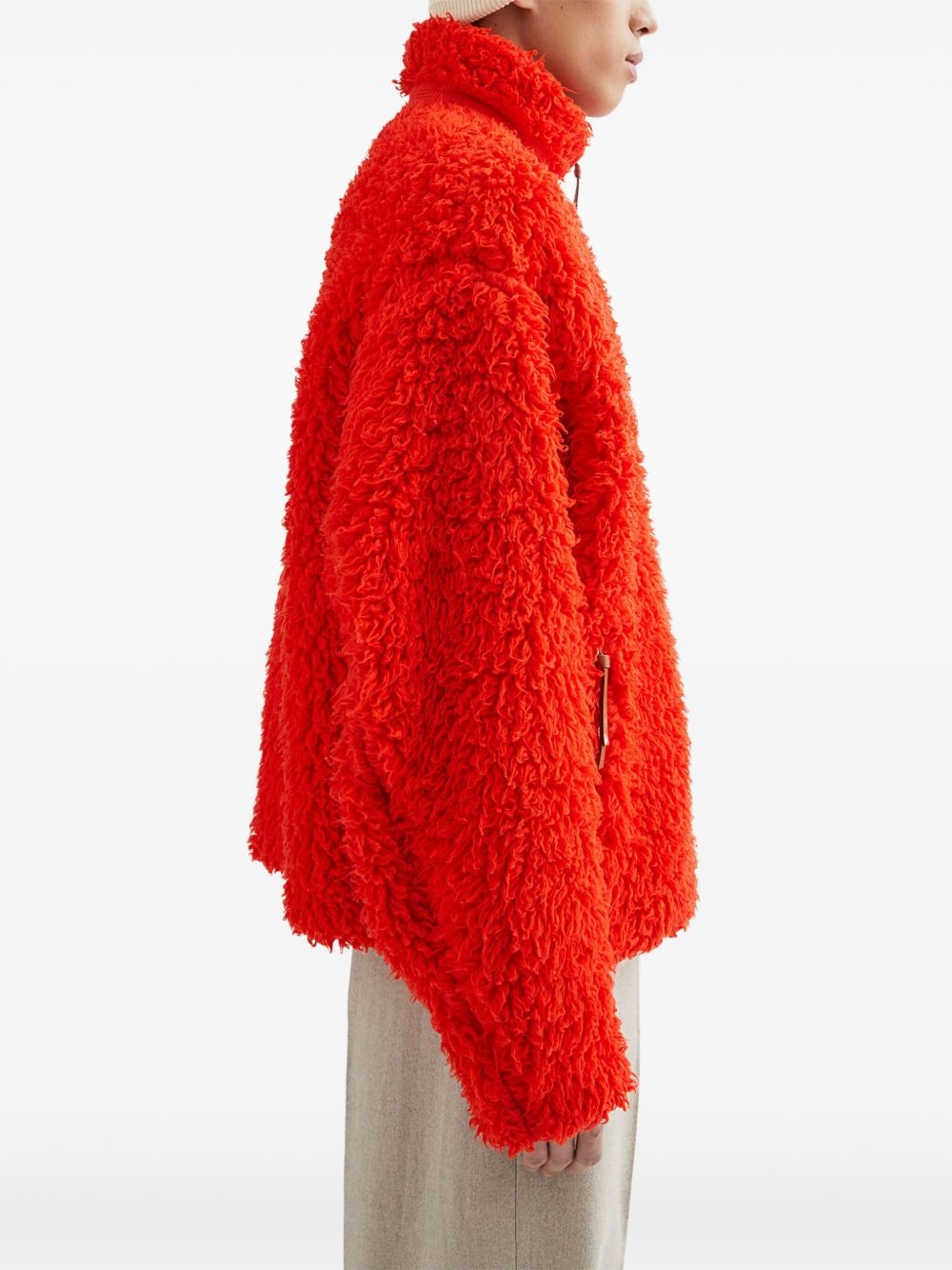 cotton fleece jacket - 3