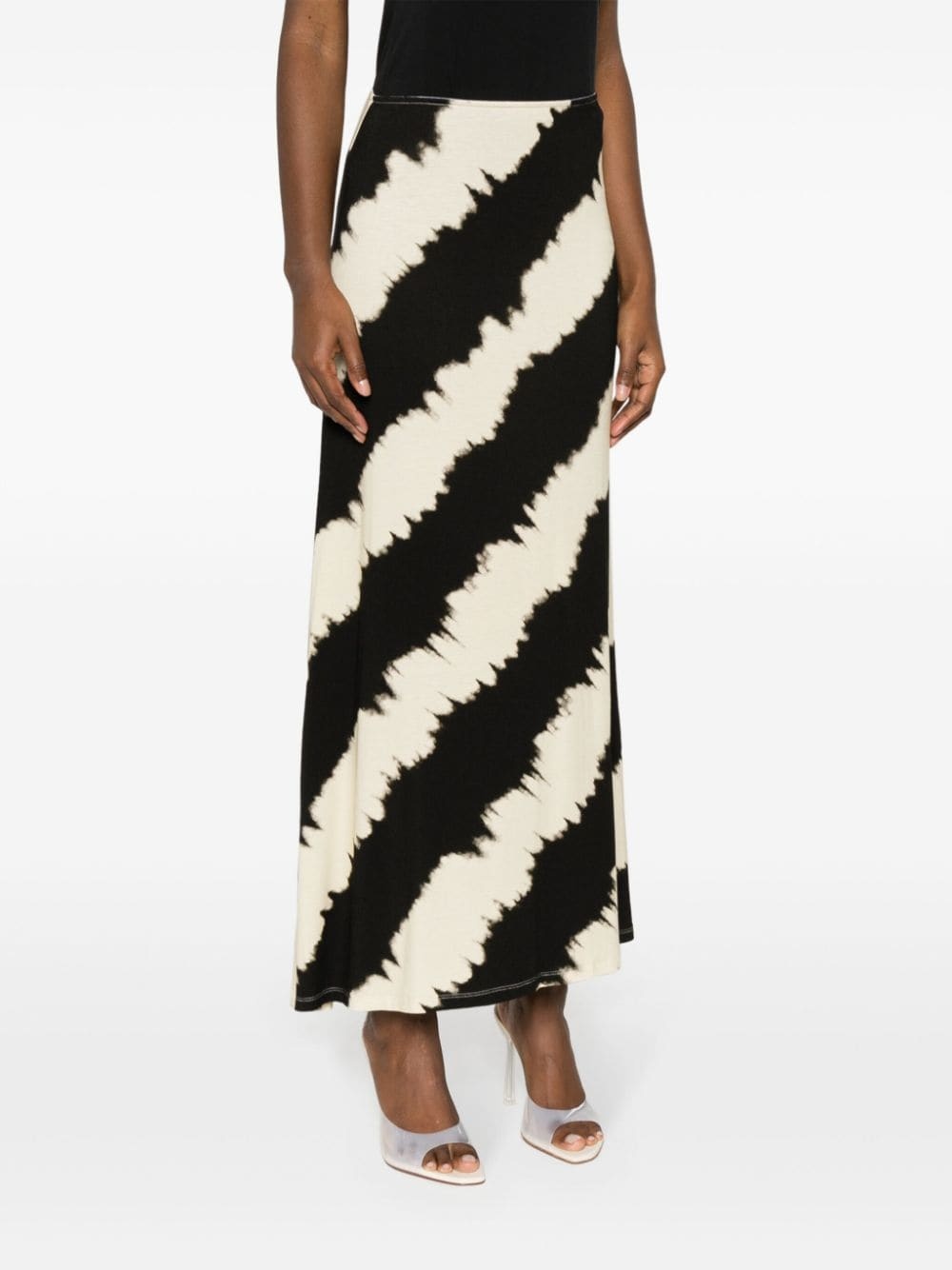Haven of Reverie stretch-jersey midi skirt - 3