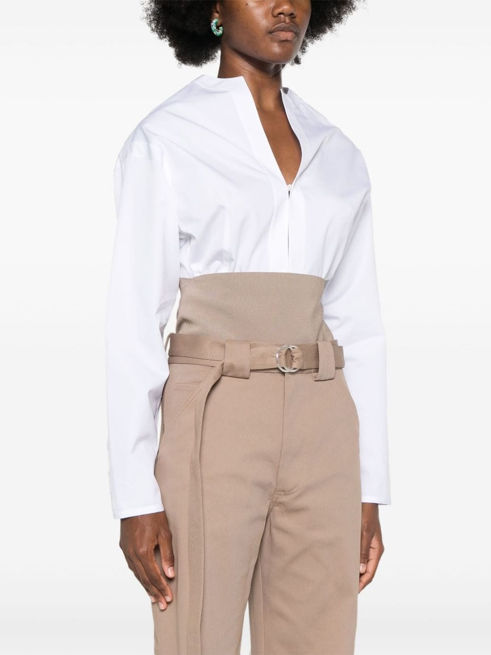 Cotton bodysuit shirt - 2