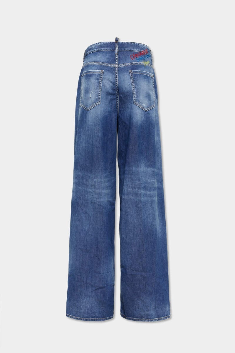 SUMMER LOVERS MEDIUM WASH TRAVELLER JEAN - 2