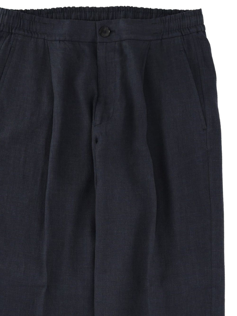 Herno pocket pleated trousers outlook
