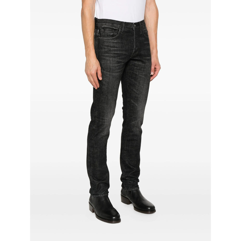 Tom Ford Black Denim - Tapered Jeans Men - 4
