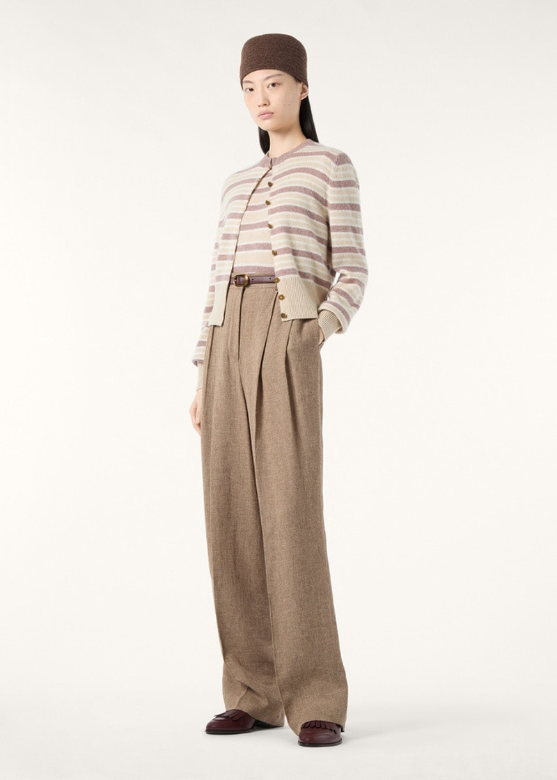 Loro Piana Fobello Stripes Cardigan outlook