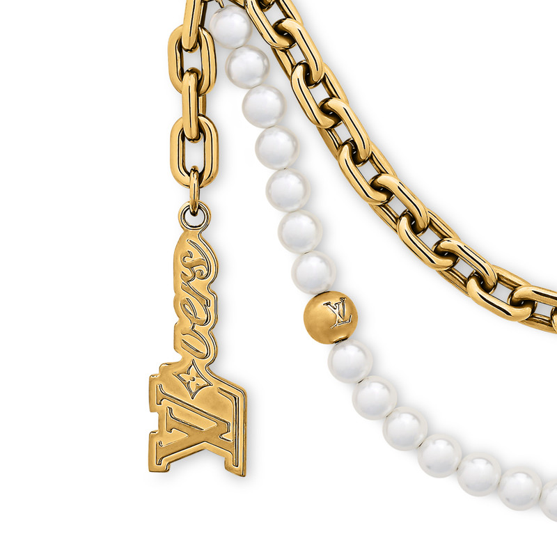 Louis Vuitton Pearls Mini Chain Belt outlook