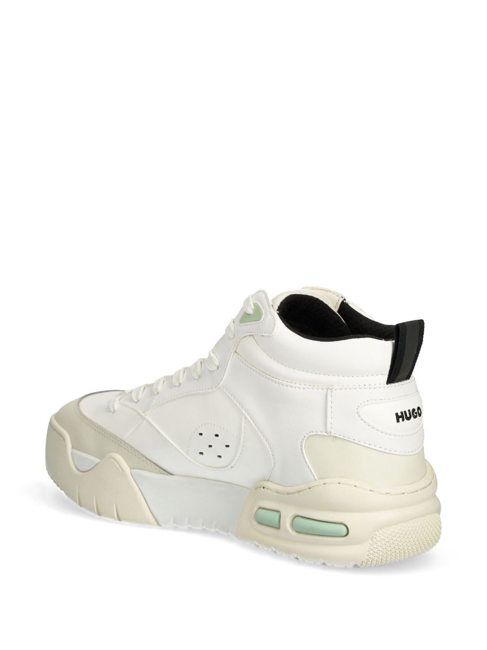 panelled sneakers - 3
