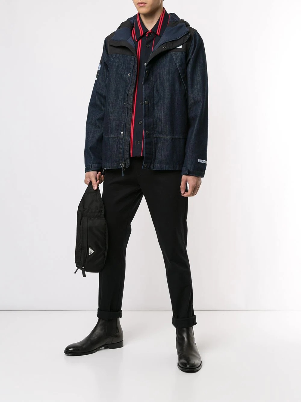 TNF denim dot shot jacket - 2