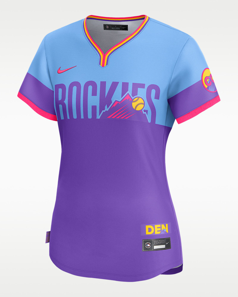 Colorado Rockies City Connect Women’s Nike Dri-FIT ADV MLB Limited Jersey 1