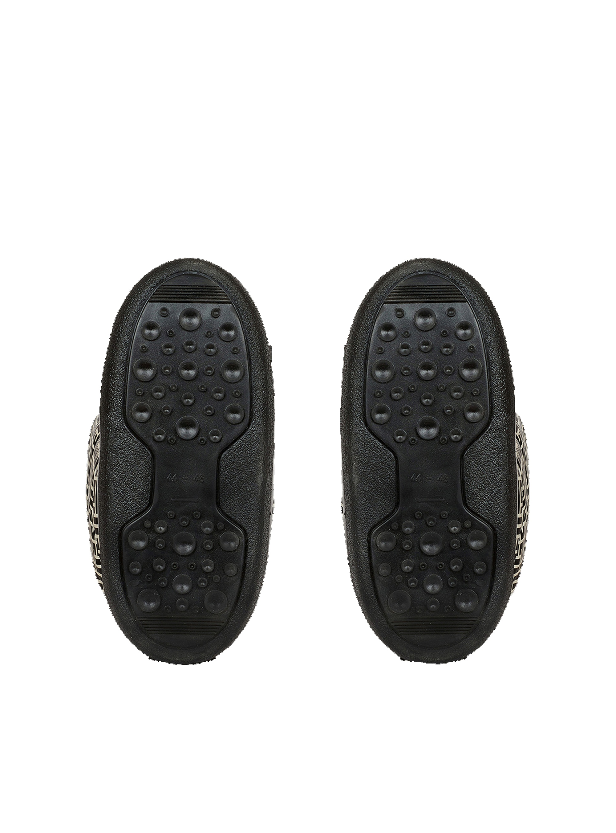 Capsule After ski - Quilted nylon après-ski boots with Balmain monogram pattern - 4