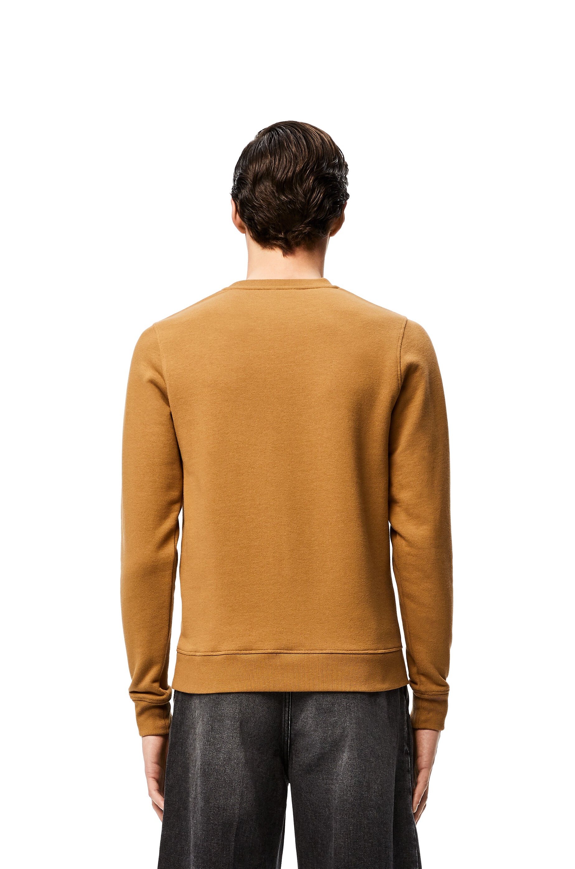 LOEWE Anagram embroidered sweatshirt in cotton - 4