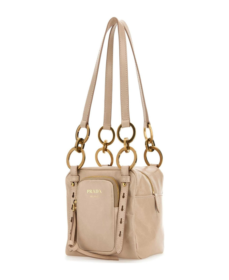 Prada Powder Pink Mini Prada Dangle Handbag outlook
