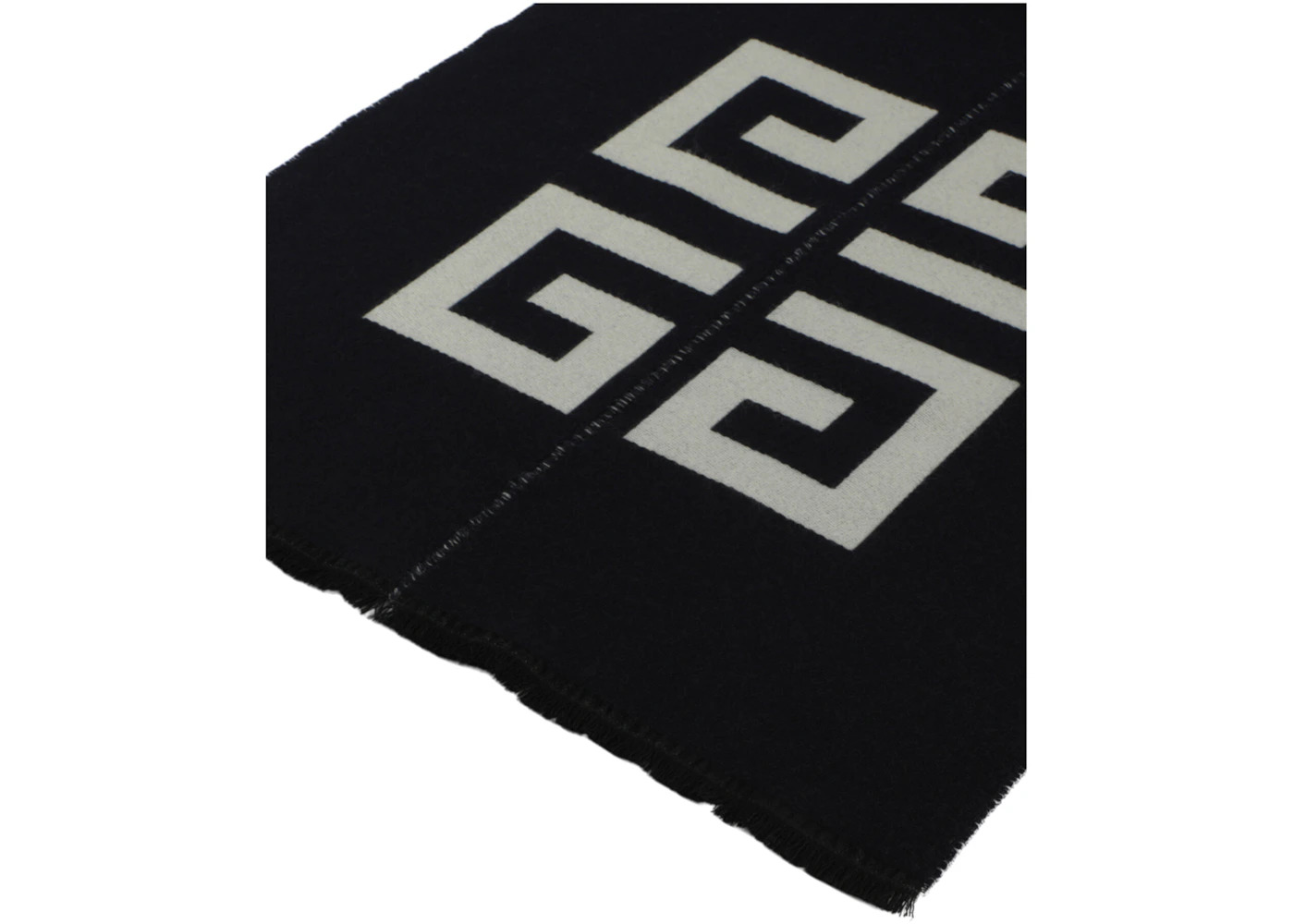 Givenchy Split Logo Scarf Navy - 3