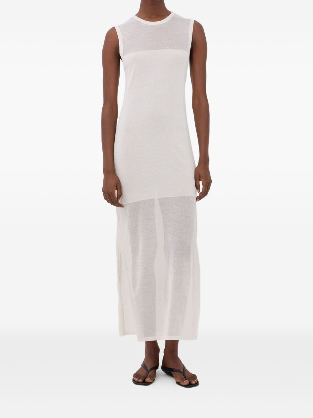 Philae side-vents midi dress - 2